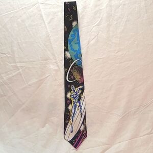 Silver Surfer vintage neck tie